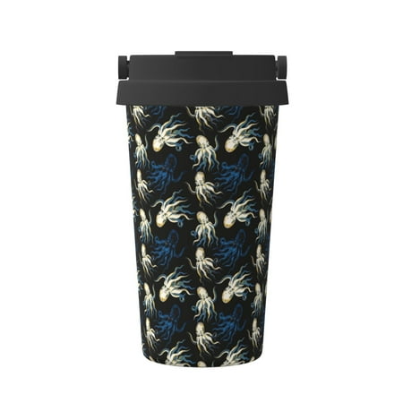 

Hirioo Octopus 1 for Coffee Travel Mug Insulated Coffee Mug with Lid