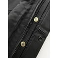 thumbnail image 5 of First Mfg Co - Hotshot - Men's Motorcycle Biker Riding Black Leather Vest - 2X Large, 5 of 5