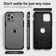 thumbnail image 3 of ImpactStrong Heavy Duty Compatible with iPhone 12 Pro Max Case, Dual Layer Protection Cover Heavy Duty Case Designed for iPhone 12 Pro Max (6.7 Inch) - Gun Metal, 3 of 7
