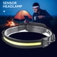 thumbnail image 5 of Faro Led Lámpara Faro Led manos libres Ip68 Faro impermeable Detección inteligente para correr de noche, 5 of 7