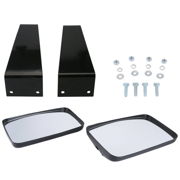 Gsuatey Tractor Side Rearview Mirrors Compatible for John Deere 5000 6000 Series Replaces DM2455000 DM-245-5000