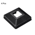 thumbnail image 3 of Unique Bargains Deck Post Base Cover, 4Pcs Split Style Post Bracket 31x31mm/1.22x1.22' Post Base for Hand and Stair Rails, 3 of 5