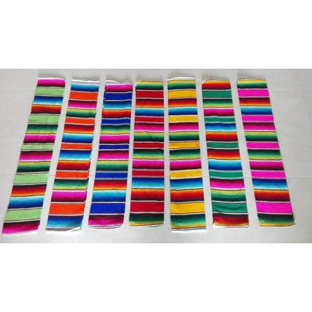 - Made in Mexico Table Blanket/Cloth/Runner Mexican Authentic Corredor De La Mesa Sarape Mexicano 11