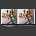 thumbnail image 4 of Combustible Gas Tester, Automatic Shutdown Temperature Combustible Gas Detector Versatile Large Wide Display 1 Second Sampling Rate NTC Sensor  For Natural Gas, 4 of 8