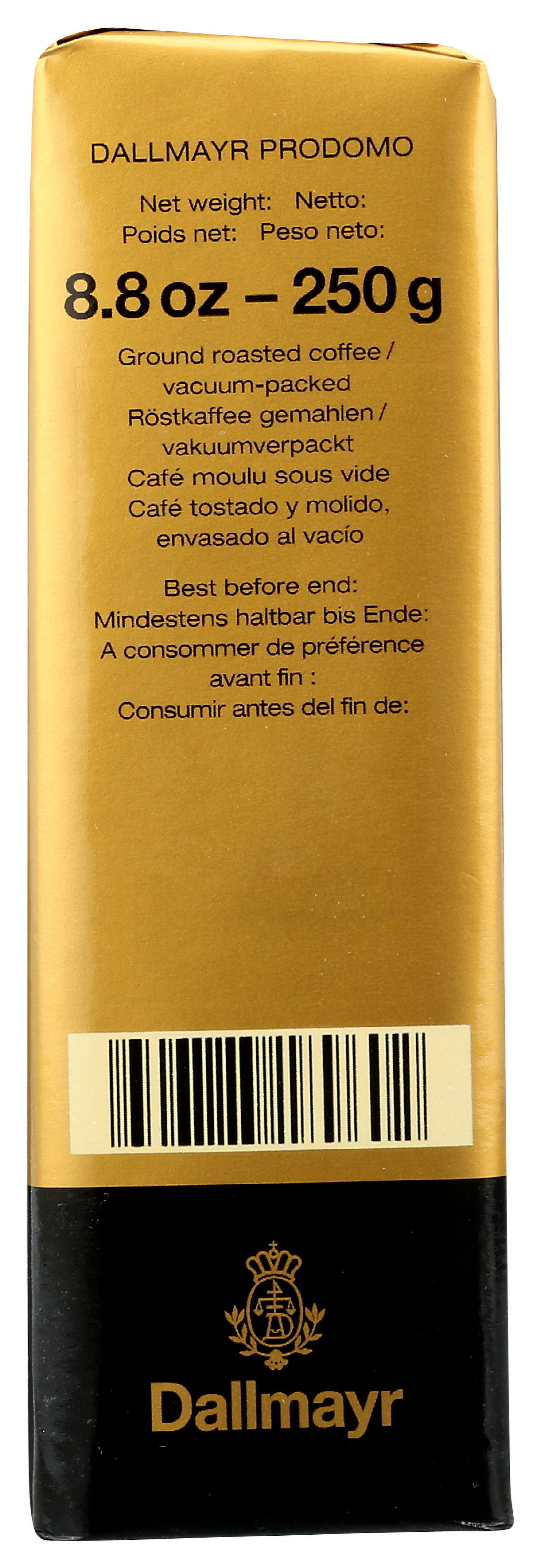 Pack of 12, Dallmayr Prodomo Finest Premium Ground Coffee, 8.8 oz