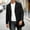 c001Black, variant on Men's Single Breasted Trench Coat Casual Notched Lapel Mid-Length Windbreaker Long Sleeve Fall Jacket Overcoat with Pockets Black XL