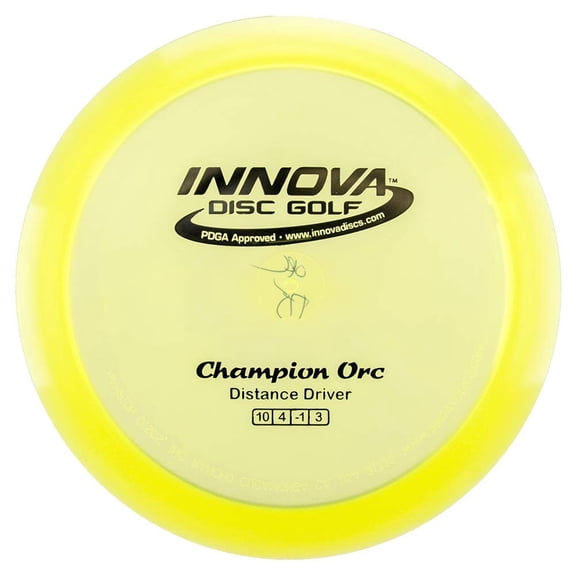 Innova Disc Golf Champion Material Orc Golf Disc, 170-172gm (Colors may vary)