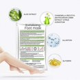 thumbnail image 1 of Mascarilla Exfoliante para Pies - 3 piezas - mascarilla exfoliante profunda para hombres y mujeres para talones agrietados (3 piezas de Aloe Vera)., 1 of 5