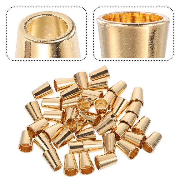 40Pcs Cord Ends DIY Rope Cord Buckles Clothing Drawstring Cord Locks Supplies