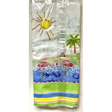 Beach Party Tropical Summer Luau Theme Party Decoration Plastic Tablecover
