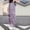Purple, variant on SNKSDGM Back-to-School Girls Cargo Pants High Waisted Wide Leg Casual Trousers with Pockets Trendy Streetwear for Kids Outdoor Hiking Comfortable