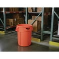 thumbnail image 3 of Rubbermaid Brute Round Containers, 44 gal, Orange, 3 of 3