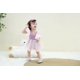 thumbnail image 5 of Body sin mangas con volantes y tul para niña, color morado, 6-12 m, 5 of 6