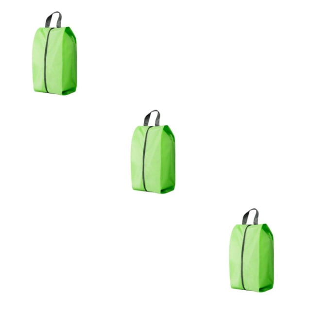 Becaristey Travel-friendly Shoe Pouches Convenient And Versatile Shoe Storage Solution green M 3Set