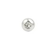 thumbnail image 2 of Tornillos de cabeza Torx T10 M3x4mm de Acero inoxidable 304 pernos Empuje 20 piezas, 2 of 3