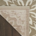 thumbnail image 4 of Nourison Jubilant Floral Taupe 2'3" x 7'3" Area Rug, (2x7), 4 of 7