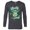 Charcoal Heather, variant on Star Wars Mandalorian Grogu Lucky I’m This Cute Green - Long Sleeve T-Shirt for Men - Customized-Athletic Heather