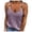 Purple, variant on Tank Tops For Women O-Neck Sleeveless Pure Colour Camisole Knitting Vest Tops Regular Fit Purple Top