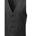 thumbnail image 3 of FashionOutfit Men's Contemporary Classic Fit Stylish Contrast Vest, 3 of 4