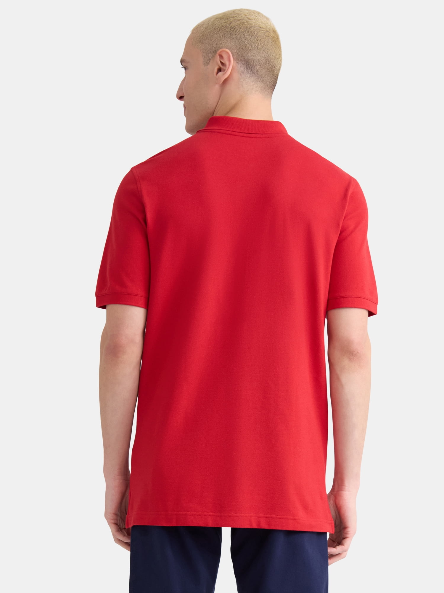George Men’s and Big Men’s Pique Polo Shirt, Sizes S-3XL