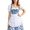 White, variant on Jane Wardrobe Bow Pocket Ruffle Dirndl Apron Skirt Women Oktoberfest Adjustable Tie Waist Half Apron Costume 1PC One Size
