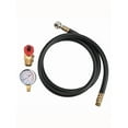 thumbnail image 3 of Manifold with Pressure Gauge Relief Valve and Air Tank Hose Air Tank Valve Kit, 3 of 11