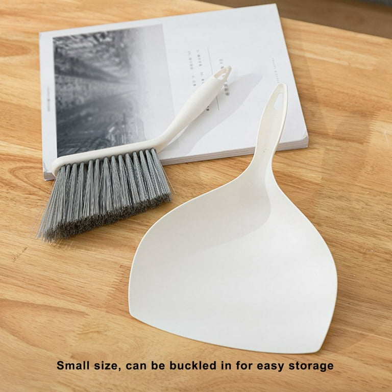 Oxo Compact Dustpan and Brush Set, White