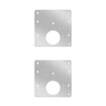 thumbnail image 4 of Eigraketly Bisagra Universal para armario de Hotel, placa de montaje para reparación, bisagras de acero inoxidable para armario, accesorios de Mostrar como imagen 2piezas, 4 of 6
