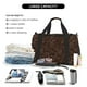 thumbnail image 5 of Disketp Autumn Brown Plants Bolsa de Viaje Tipo Duffle, Bolso de Mano para Fin de Semana para Mujer, Bolsa de Gimnasio Ligera para Hombre, Esencial para Viajes, 5 of 7