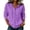 Purple #1, variant on WULMLEO Zip Up Hoodie for Women Oversized Zip Up Y2K Hoodies Casual Long Sleeve Sweatshirts Fall Spring Track Jackets 2026 Fluorescent Green Polyester