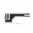 thumbnail image 2 of 2X Adaptador de Montaje Vertical para Trípode con Brazo de Extensión de Aluminio para Montaje de Soporte de Cámara de Acción 12 11 10 9 8, 2 of 5