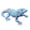 Gradient Blue-purple, variant on 3D Printed Articulated Gecko/Lizard Figurine, Poseable Joints, Home/Office Decor, Animal Collectible, Multi-Color Options with Bi-Color Gradients