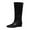 C, variant on Wide Calf Knee High Boots Women Hidden Wedge Flat Over the Knee Boots Pointed Toe Pull on Thigh High Tall Winter Booties