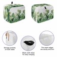 thumbnail image 5 of Summer Tropical Toaster Cover 2 Slice, Pastoral Palm Trees Botanical Leaves Dustproof Bakeware Oven Protector with Top Hook, Waterproof Small Kitchen Appliance Toasters Dust Cover, 12"x7.5"x8", 5 of 9