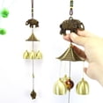 thumbnail image 3 of Campana ventilador colgante decoración Suncatcher interior colgante campana de viento, 3 of 5