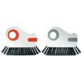 thumbnail image 4 of Ounissouiy Conveniente cepillo de limpieza de surcos para ventanas con raspador duro 2 en 1, herramienta de cepillo de limpieza multifunción Suministros de limpieza para el hogar gris, 4 of 6