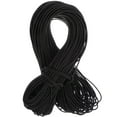 thumbnail image 1 of Black 100M Round Ribbon String Elastic Band Stretch Cord DIY Accessories for Mask Making -2.5mm, 1 of 8