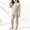 Green, variant on Cethrio Girls Thermal Sets, 2 Piece Crewneck Long Sleeve Fleece-lined Kids Pajama Sets Pink Size 7-8
