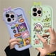 thumbnail image 2 of Funda De Teléfono Con Lente De Monstruo 3D Bowknot Little Monster Compatible Para iPhone 11 12 13 14 Pro Max 6s 6 8 7 Plus XR XS X SE 2020 Candy Cartoon Cute Toy Story Trasera De Tpu Suave, 2 of 3