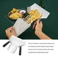 thumbnail image 3 of Langgg Fries Kitchen Gadget Popcorn Scoop Stainless Steel Rustproof Fine Workmanship Compact Size Household Accessories Single Handle Dual Handles, 3 of 6