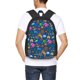 thumbnail image 4 of Fotbe Sea Fish Mochila para Hombre y Mujer - Tela Oxford 600D Resistente - Mochila Impermeable de Gran Capacidad para Escuela, Viajes y Senderismo, 4 of 6
