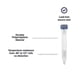 thumbnail image 4 of Centrifuge Tubes, [50 Pack] Plastic Test Tube with Screw Caps, 15ML Sterile Test Tubes with Lids, 4 of 5