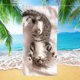 thumbnail image 5 of Toalla de Playa XWSHYW de Microfibra para Niñas y mujeres, 5 of 6