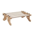 thumbnail image 2 of Percha de Doble Propósito para Ventana de Gato, Estante para Hamaca, Ajustable, Resistente, Duradera, para Gatos de Interior, Lavable, Ahorra Espacio, Gris Sunnimix Percha de ventana de gato, 2 of 8