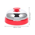 thumbnail image 3 of MasteelfCA Restaurant Call Bell Aloud Customer Service Bell Practical Game Ringing Bell, 3 of 8