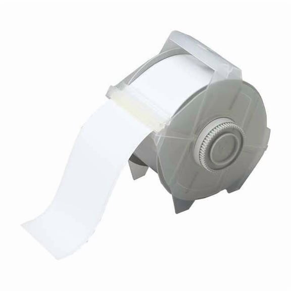 Brady Label Tape Cartridge, White, Labels/Roll: Continuous 76698