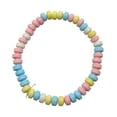 thumbnail image 3 of Smarties Candy Necklaces, Individually Wrapped Wearable Fruit Flavored Candy, Bulk Resealable Bag, 50 Count, Retro Candy Bulk, Party Favors, Classroom Rewards, 3 of 5