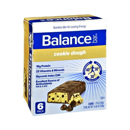 Balance Bar Cookie Dough Nutrition Bars Balance Bar Cookie Dough Nutrition Bars