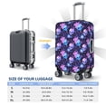thumbnail image 5 of Picia Skull starry sky flower leaf Luggage Protector Cover Thicken Suitcase Protector Cover Fit 18-32 Inch Luggage-Large, 5 of 9