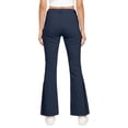 thumbnail image 6 of Aihuaihua Uniform Pants for Girls Navy Size 9-10, Lightweight Dress Pants for Kids High Waist Stretch School Uniform Trousers Formal Casual Fall Outfits Back to School, 6 of 6